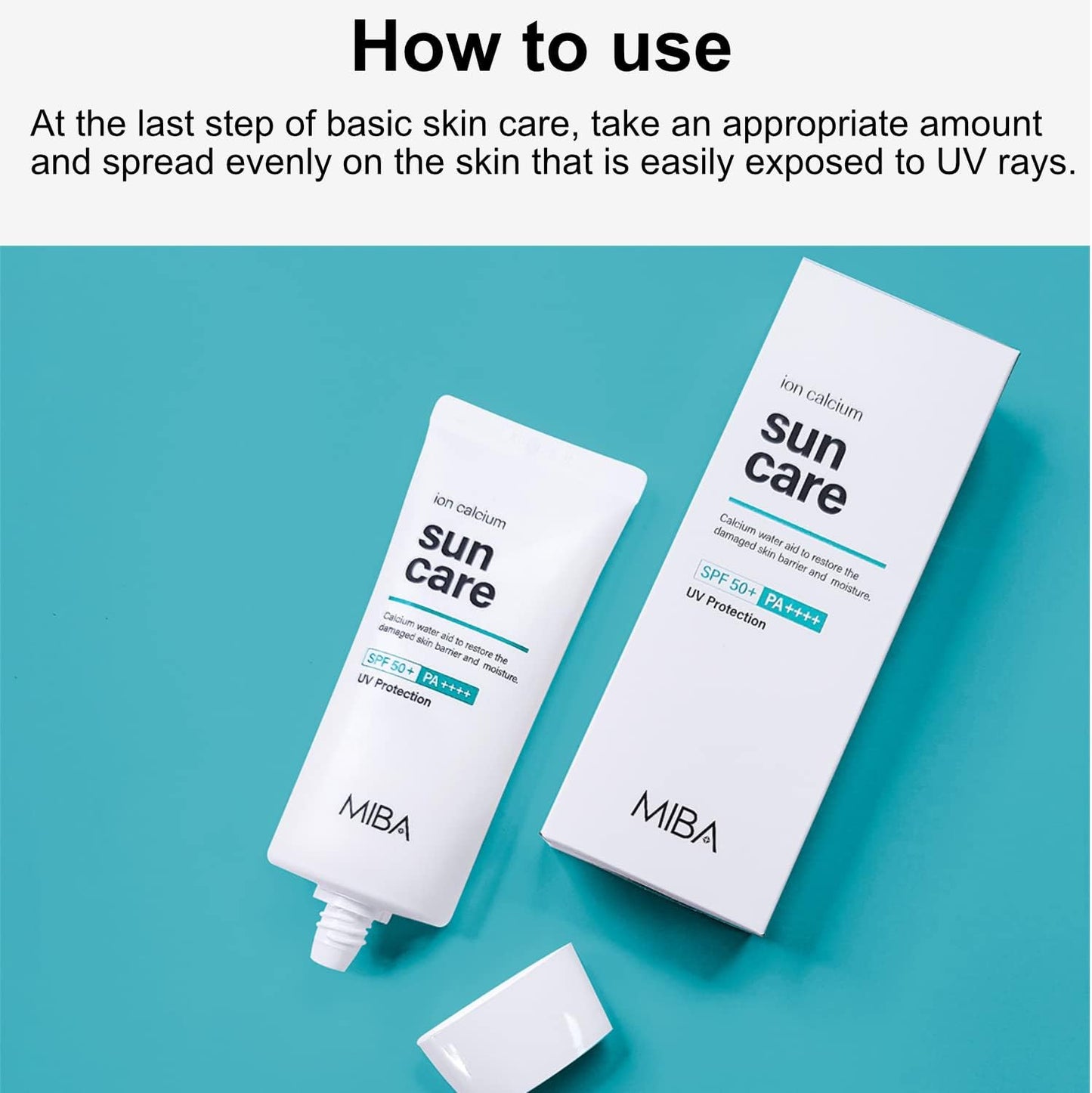MIBA Ion Calcium Suncare 60ml