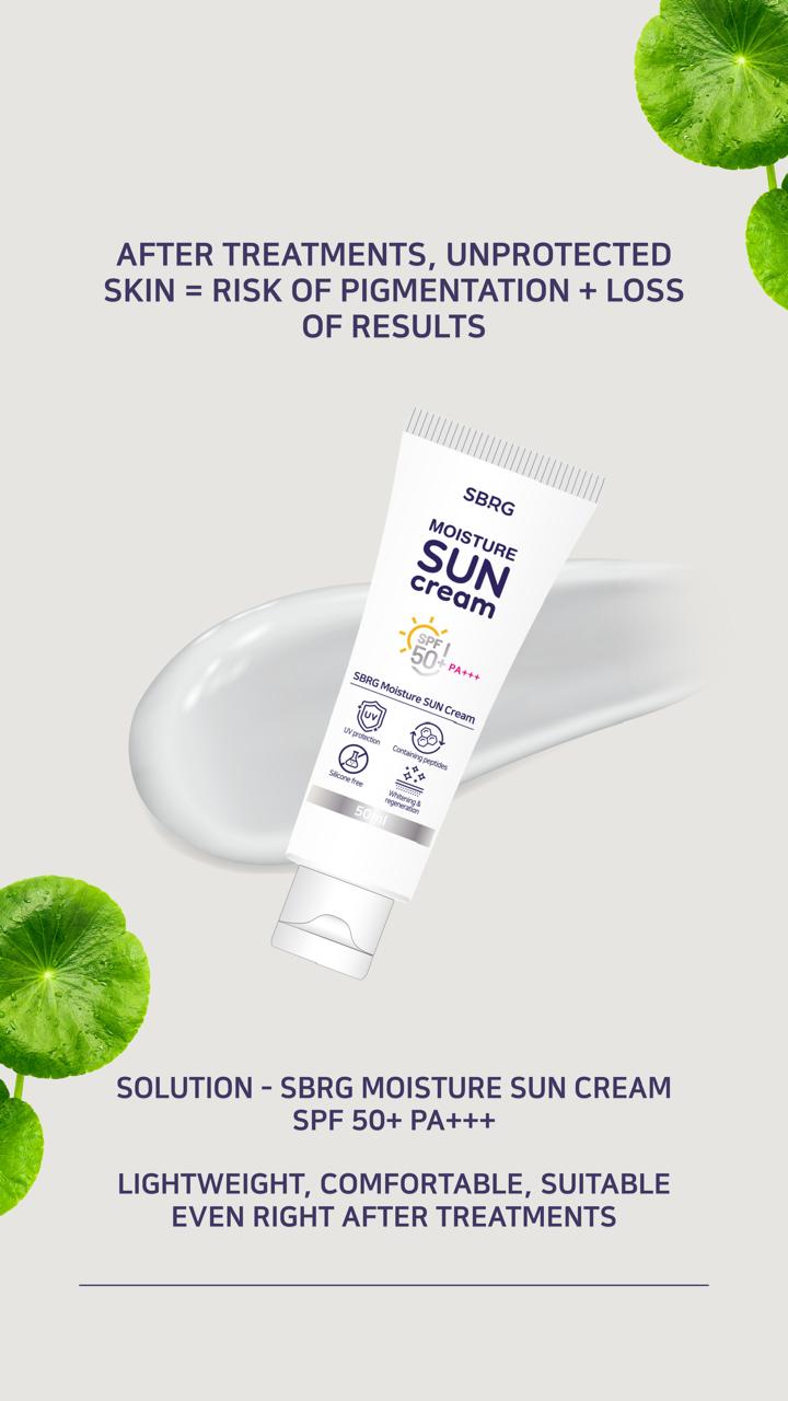 كريم الترطيب الواقي من الشمس SPF 50+