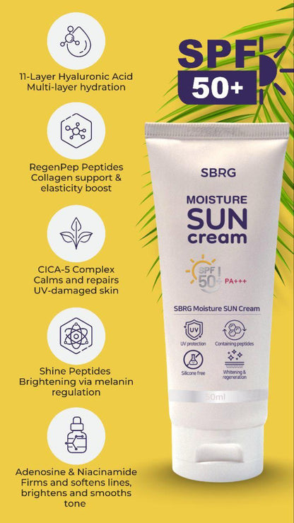 كريم الترطيب الواقي من الشمس SPF 50+